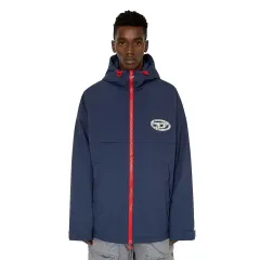 S M L XL XXL DIESEL(ディーゼル) 青 パーカー ジャケット