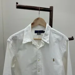 13825 - ポロラルフローレン 白 シャツ