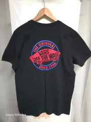 VANS(ヴァンズ) 黒 バックプリント 半袖T XL 正規品