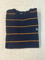 （ L ） FRED PERRY(フレッドペリー) ボーダーニット