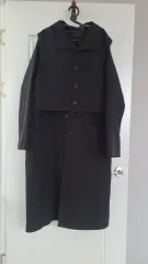 新品 SICKOS フード ロングトレンチ