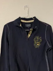 ポロ ラルフローレン コットン ブラウス カラーTシャツ レディース Mサイズ