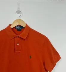 POLO RALPH LAUREN(ポロラルフローレン) オレンジ 襟付き PK 半袖 Tシャツ