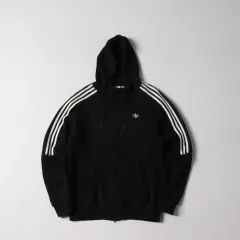 アディダス ファイヤーバード 素材 ミックス ツーウェイ フード ジップアップ