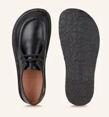 新品 LOEWE ロエベ ファー レースアップ ローファー THE B ドビ シューズ ブラック