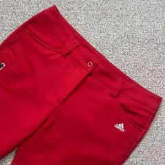 アディダス レッド ゴルフ ズボン 95 250424