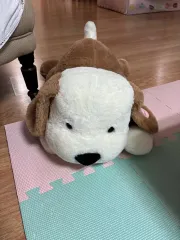犬のぬいぐるみ