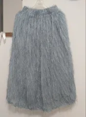 フェザースカート ロング丈スカート 新品