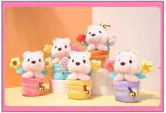 Disney(ディズニー) 花 鉢植え クマ プーさん 人形 キーホルダー ブラインド 箱