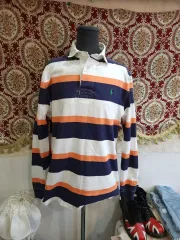 ポロ Ralph Lauren(ラルフローレン) 90s ラグビー pk ポロTシャツ