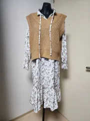 ニットベスト+ONE PIECE セット