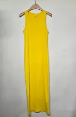 COS 黄色 ロング ワンピース S