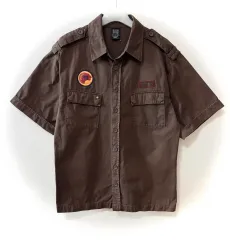 Nike(ナイキ） NBA レブロン ジェームス ヴィンテージ ミリタリー ボタン カルマ シャツ