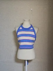 ザラ ( ZARA 3) ホルターネック ニット ベスト ( 55 66 )