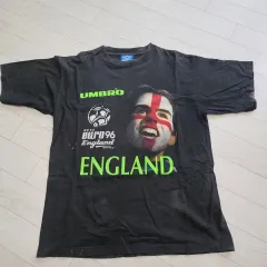 90s umbro(アンブロ) イングランド ヴィンテージ 半袖シャツ