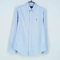 Ralph Lauren(ラルフローレン) レディース オックスフォード 長袖シャツ 水色 XS ( HU38243 )