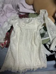 リズリサ オフショルダー ワンリボンワンピース