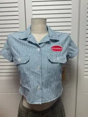 Dickies(ディッキーズ) レディース クロップド シャツ xs