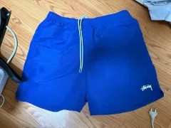 タグ無し新品 STU (Saturday of Us) ステューシー ストック ロゴ ショートパンツ