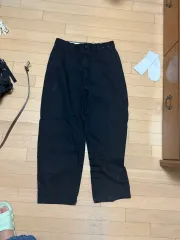 UNIQLO(ユニクロ) U ワイド チノパンツ 黒 69