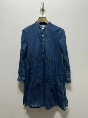 140 Tommy Hilfiger トミーヒルフィガー デニム シャツ ONE PIECE キッズ