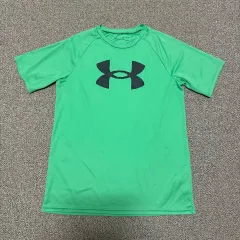 S アンダーアーマー ビックロゴ 半袖 機能性