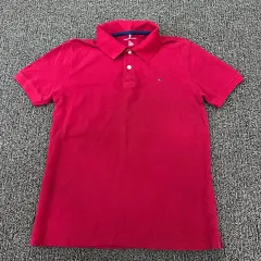 Tommy Hilfiger トミーヒルフィガー キッズ カラーTシャツ 150サイズ 半袖 Tシャツ レッド