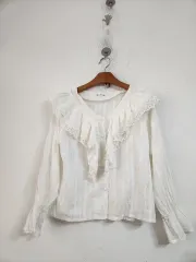 レースオープンシャツ