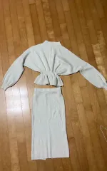 ニット スカート セット
