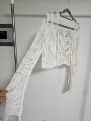 新品 フリー) レース カーディガン