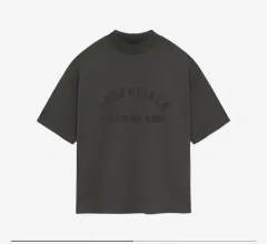 M ESSENTIALS(エッセンシャルズ) ヘビー ジャージ 半袖 Tシャツ インク インクブラック