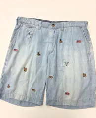 Polo ポロ Ralph Lauren(ラルフローレン) 新作 シャンブレー ハーフパンツ