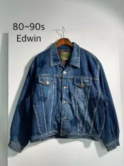 80 90s Edwin denim jacket L