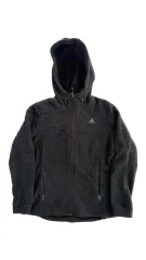 adidas(アディダス) フード付き ジップアップパーカー フリース