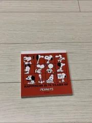 ピーナッツ SNOOPY 75周年 メモ帳