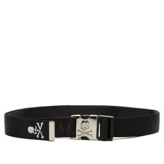 マスターマインド メンズ アクセサリー ベルト MASTERMIND WORLD Tape Belt Black ブラック
