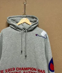 Champion(チャンピオン) サイドロゴ プルオーバー フード付きTシャツ