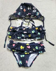 トゥイーン 水着 上下セット セットアップ +ハット サイズ 110 120 140