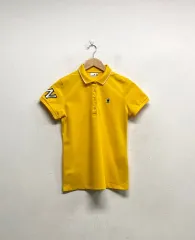 ワイドアングル レディースゴルフ カラーTシャツ 90