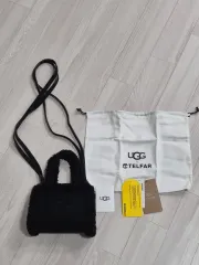 テルファー アグ スモール ブラック クロスバック ミニバック トートバッグ