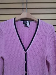 POLO RALPH LAUREN(ポロラルフローレン) ジーンズ レディース ケーブルカーディガン S サイズ