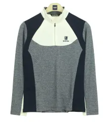 17075 BLACK YAK ブラックヤク レディース ハーフジップ 長袖Tシャツ 100 登山ウェア Tシャツ ブランド古着