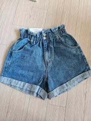 ハイウエスト ハーフパンツ スモール 新品