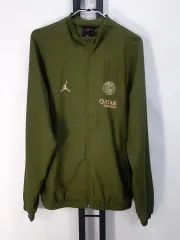 Nike(ナイキ） ジョーダン Paris Saint-Germain(パリ サンジェルマン) ウインドブレーカー フットボール ストライク ウーブン トラックトップス カーキ s