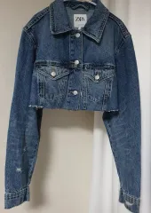 ZARA(ザラ) クロップド デニムジャケット
