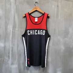 アディダス シカゴ・ブルズ ノースリーブカットソー / メンズ (110) / ST1357 / 新品同様