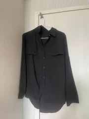 レディース長袖ブラウス：シャツ