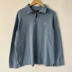 XL ポロ Ralph Lauren(ラルフローレン) ハーフジップ スウェットシャツ
