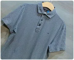 ジェイ・リンドバーグ ゴルフ スリムフィット 半袖 PK シャツ (男性 S ）