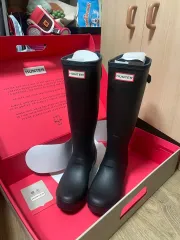 HUNTER(ハンター) 黒 ロング オリジナル レインブーツ